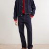 Pleated Selvedge Denim Jacket - OU