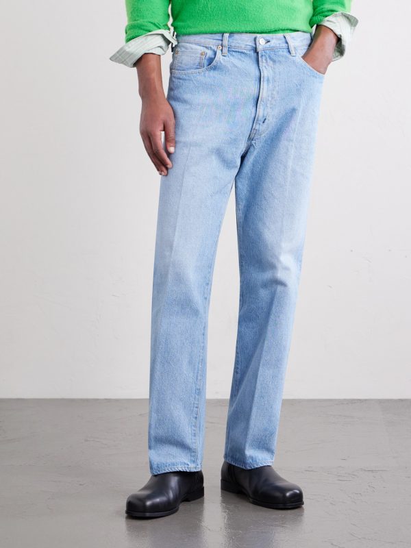 Skate Shoecut Straight-Leg Denim - FR