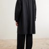 Walker Cotton-Blend Twill Coat - BK