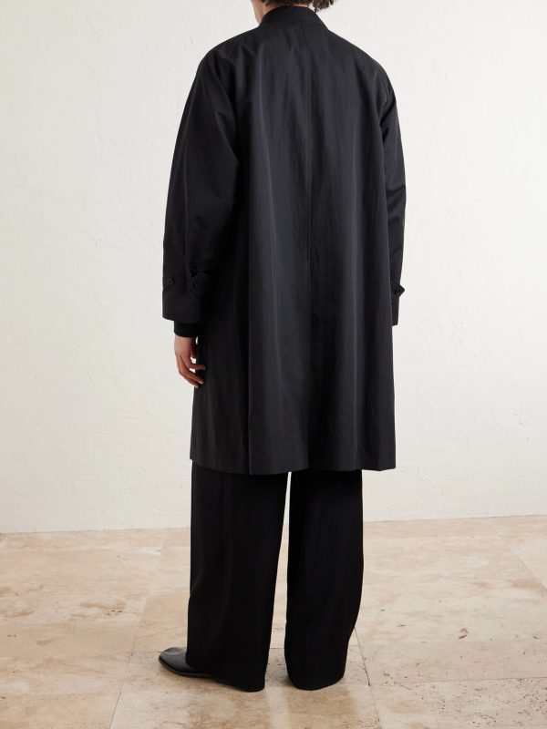 Walker Cotton-Blend Twill Coat - BK