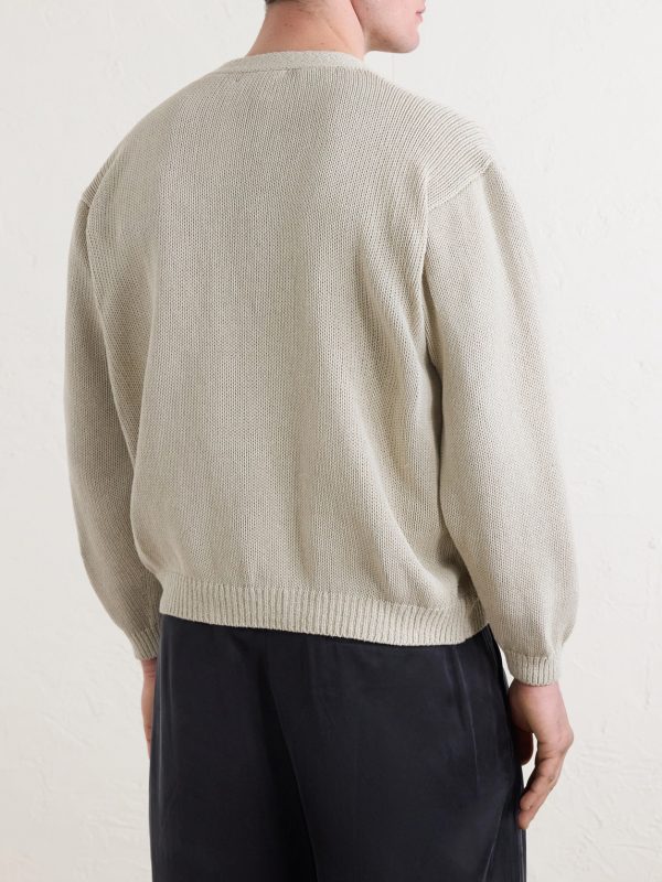 Cotton-Blend Cardigan - BK