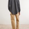 Work Suvin Cotton and Hemp-Blend Shirt - BK