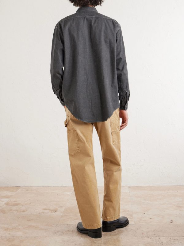 Work Suvin Cotton and Hemp-Blend Shirt - BK