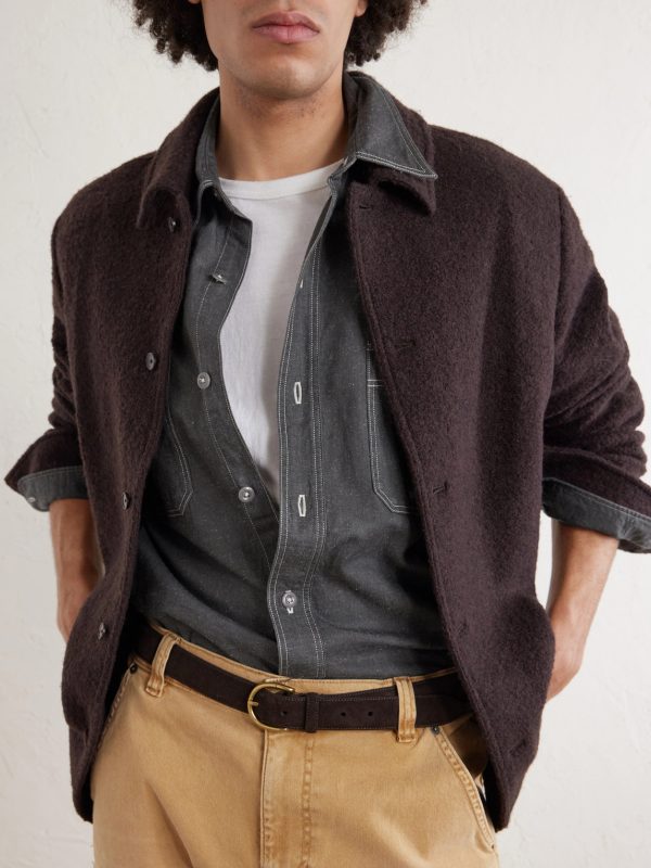 Work Suvin Cotton and Hemp-Blend Shirt - CU