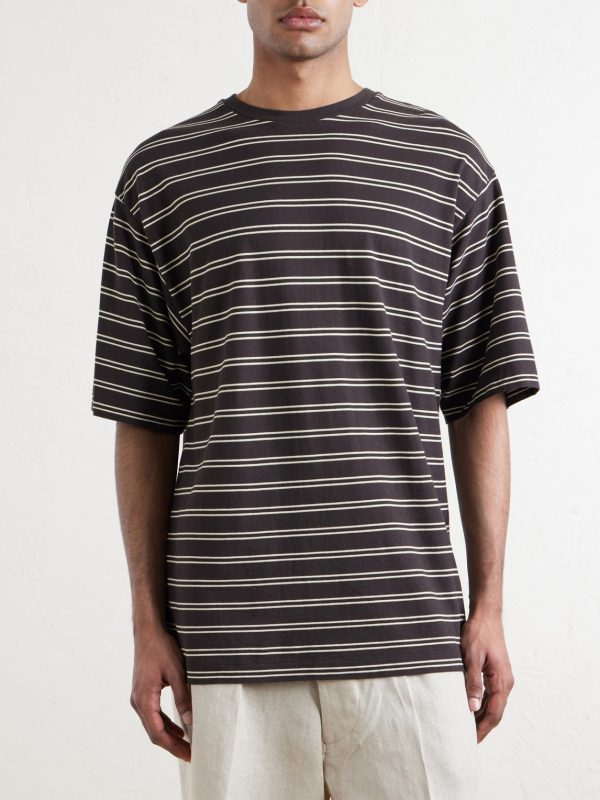 Striped Cotton-Jersey T-Shirt - FR Striped Cotton-Jersey T-Shirt - FR