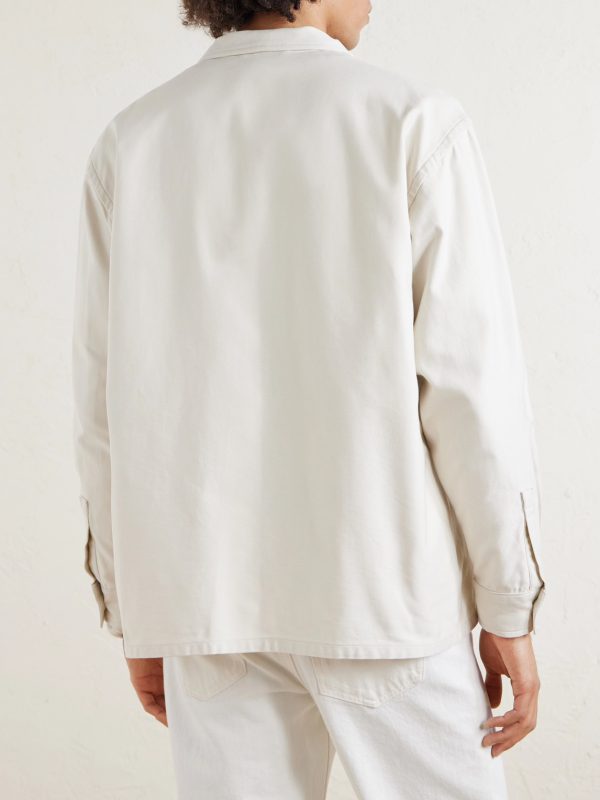 Military Cotton-Twill Overshirt - BK Military Cotton-Twill Overshirt - BK