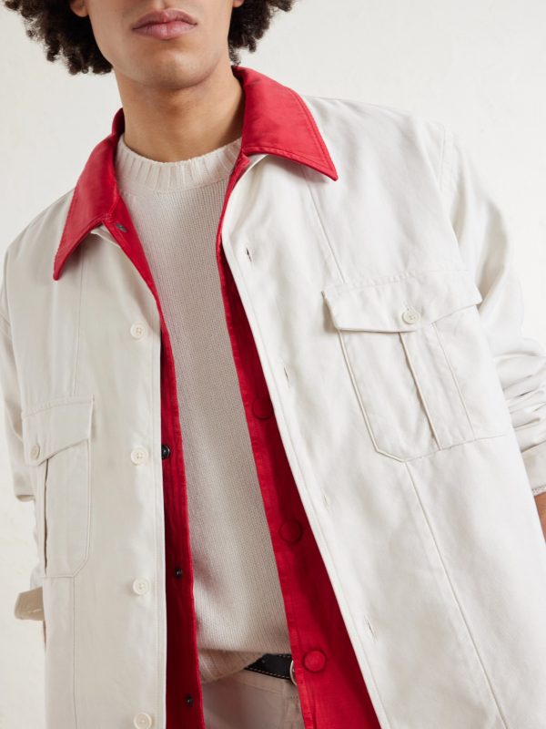 Military Cotton-Twill Overshirt - CU Military Cotton-Twill Overshirt - CU