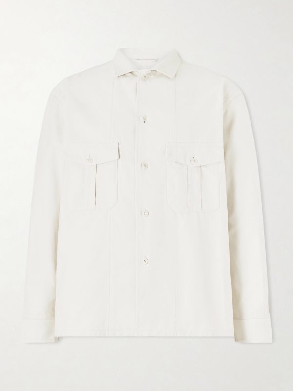 Military Cotton-Twill Overshirt Military Cotton-Twill Overshirt