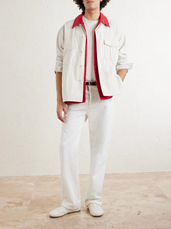 Military Cotton-Twill Overshirt - OU Military Cotton-Twill Overshirt - OU