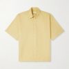 Cotton and Silk-Blend Shirt