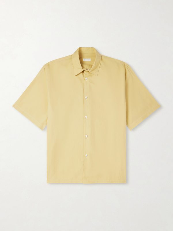 Cotton and Silk-Blend Shirt