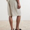 Gurkha Straight-Leg Linen and Silk-Blend Shorts - BK Gurkha Straight-Leg Linen and Silk-Blend Shorts - BK