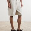 Gurkha Straight-Leg Linen and Silk-Blend Shorts - FR Gurkha Straight-Leg Linen and Silk-Blend Shorts - FR