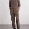 Gaba Bucleback Straight-Leg Cotton and Linen-Blend Trousers - OU Gaba Bucleback Straight-Leg Cotton and Linen-Blend Trousers - OU