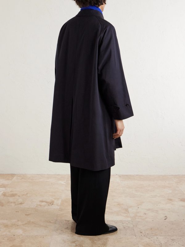 Walker Cotton-Gabardine Coat - BK