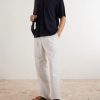 Skipper Oversized Merino Wool Polo Shirt - OU Skipper Oversized Merino Wool Polo Shirt - OU