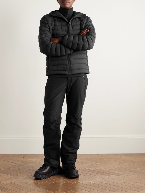 Ajax Slim-Fit Stretch-Jersey Zip-Up Ski Base Layer - OU