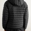 Slim-Fit Stretch-Jersey Trimmed Quilted Shell Down Jacket - BK