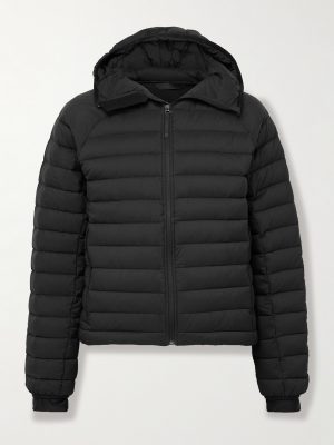 Slim-Fit Stretch-Jersey Trimmed Quilted Shell Down Jacket Slim-Fit Stretch-Jersey Trimmed Quilted Shell Down Jacket
