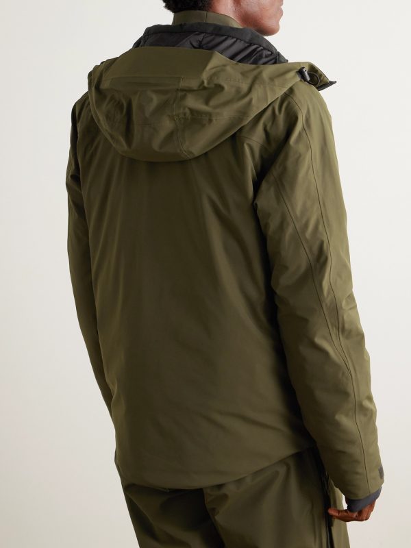 Hayden Padded Hooded Ski Jacket - BK Hayden Padded Hooded Ski Jacket - BK