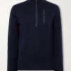 Matterhorn Shell-Trimmed Wool Half-Zip Ski Mid-Layer