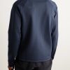 Ajax Slim-Fit Stretch-Jersey Zip-Up Ski Mid-Layer - BK