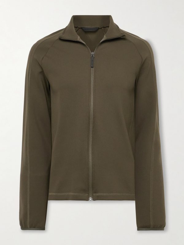 Ajax Slim-Fit Stretch-Jersey Zip-Up Ski Mid-Layer Ajax Slim-Fit Stretch-Jersey Zip-Up Ski Mid-Layer