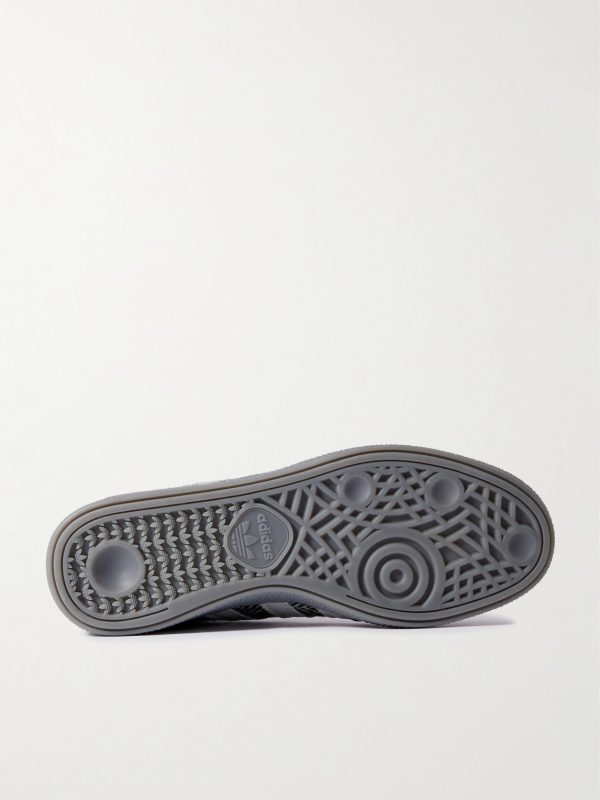 Handball Spezial Nubuck-Trimmed Harris Tweed Sneakers - E1 Handball Spezial Nubuck-Trimmed Harris Tweed Sneakers - E1