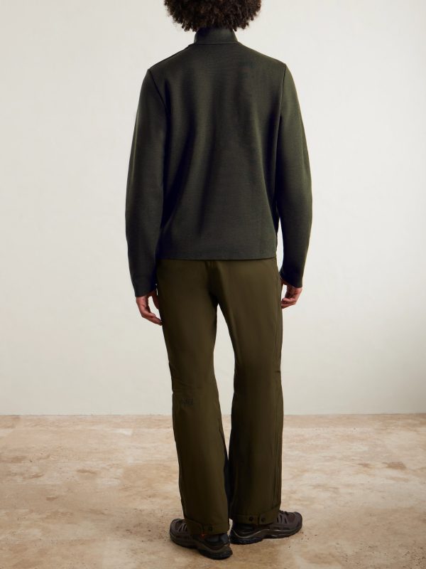 Evan Shell and Wool Down Jacket - BK Evan Shell and Wool Down Jacket - BK