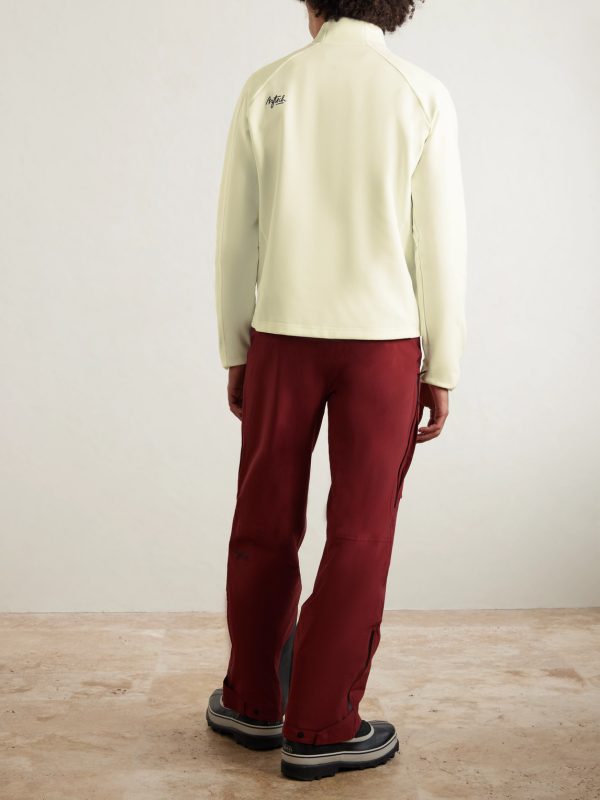 Ajax Slim-Fit Stretch-Jersey Zip-Up Ski Base Layer - BK Ajax Slim-Fit Stretch-Jersey Zip-Up Ski Base Layer - BK