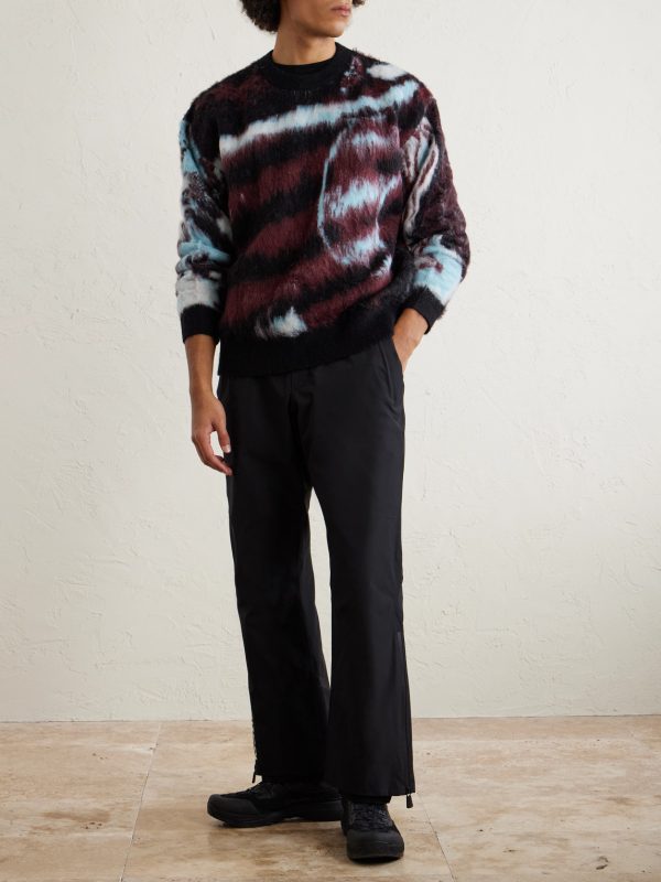 Brushed Knitted Sweater - OU Brushed Knitted Sweater - OU