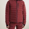 Pyramid Quilted Hooded Ski Jacket - FR