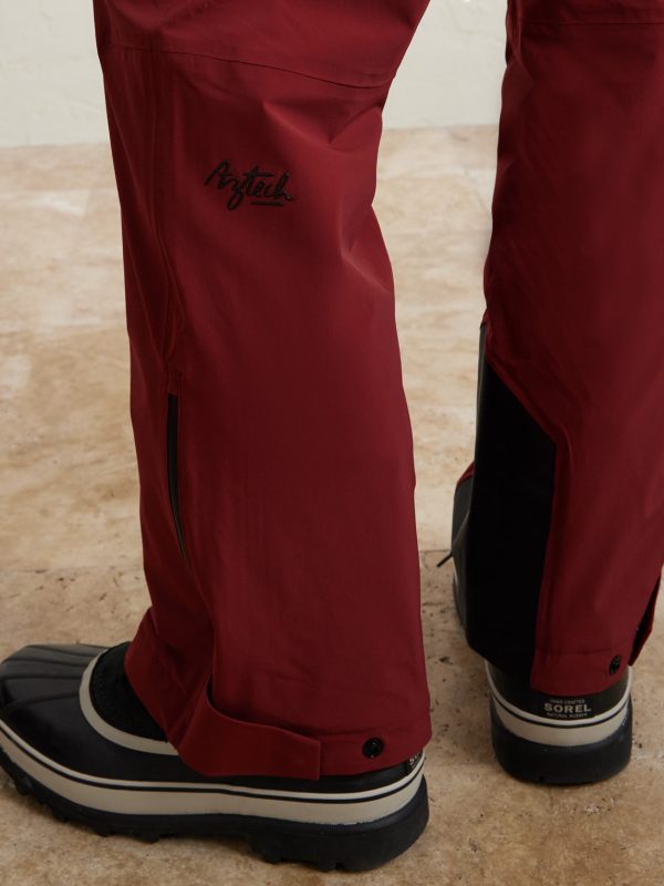 Pyramid Straight-Leg Padded Shell Ski Pants - E1