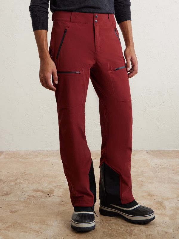 Pyramid Straight-Leg Padded Shell Ski Pants - FR