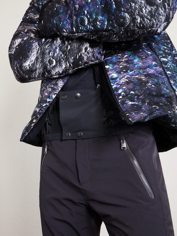 + MDJ Nuke Suit Printed Quilted Hooded Down Ski Jacket - E1