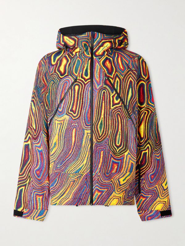 + Matthew Day Jackson Hayden Printed 3L Stretch-Nylon Hooded Ski Jacket + Matthew Day Jackson Hayden Printed 3L Stretch-Nylon Hooded Ski Jacket