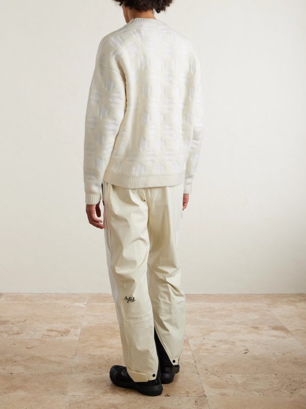 + Matthew Day Jackson Snowflake Virgin Wool-Blend Sweater - BK + Matthew Day Jackson Snowflake Virgin Wool-Blend Sweater - BK