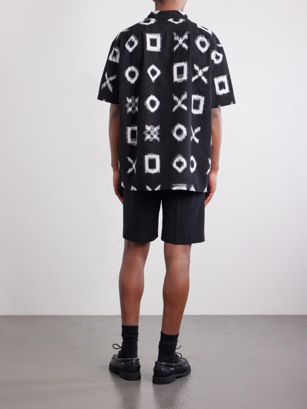 Milano Cotton-Jacquard Shirt - BK