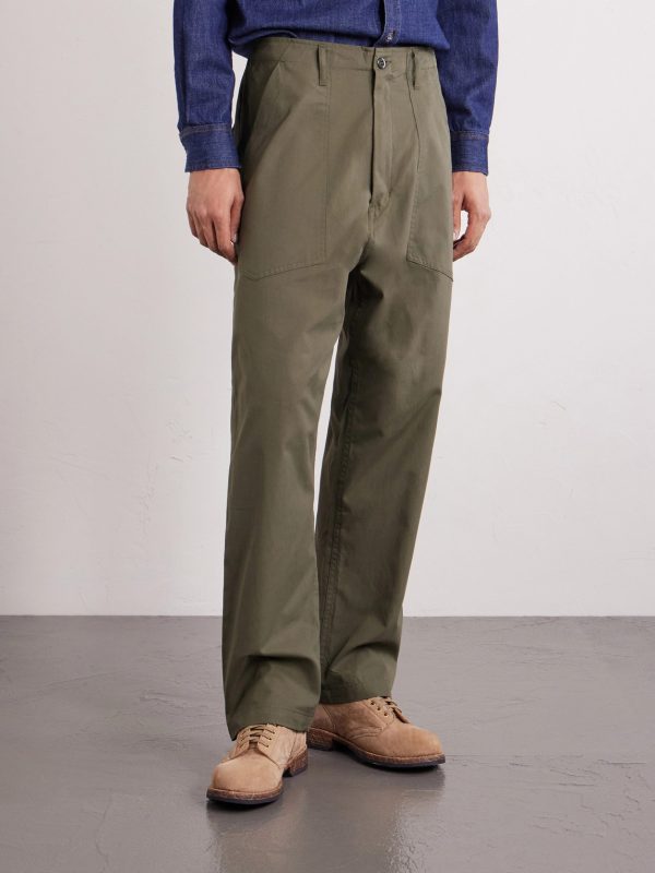 Fatigue Wide-Leg Cotton Trousers - FR Fatigue Wide-Leg Cotton Trousers - FR