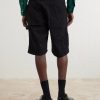 Beach Painter Straight-Leg Denim Shorts - BK