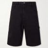 Beach Painter Straight-Leg Denim Shorts