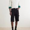 Beach Painter Straight-Leg Denim Shorts - OU
