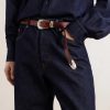2.5cm Leather Belt - OU 2.5cm Leather Belt - OU