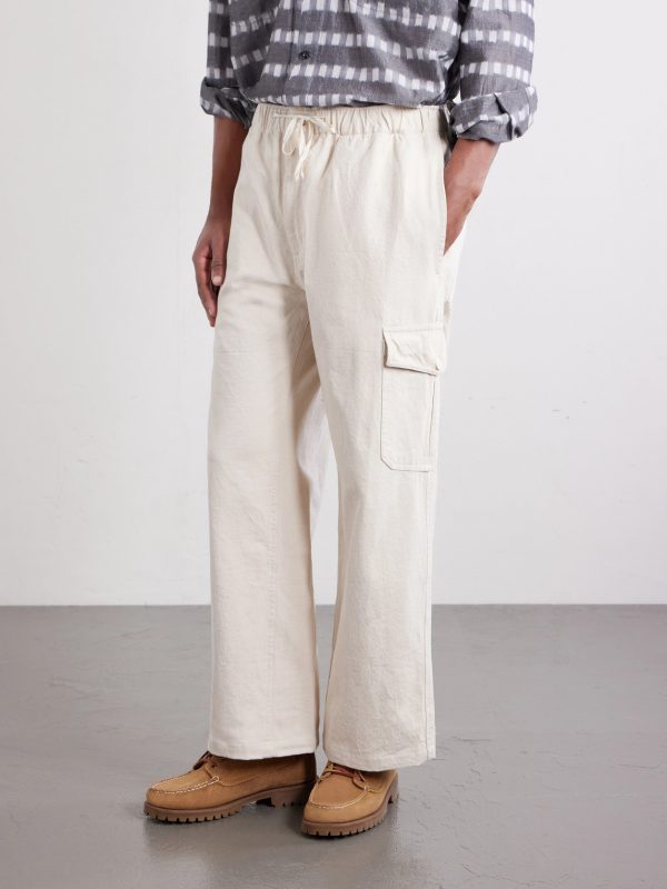 Malibu Wide-Leg Cotton Cargo Trousers - FR Malibu Wide-Leg Cotton Cargo Trousers - FR