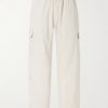 Malibu Wide-Leg Cotton Cargo Trousers Malibu Wide-Leg Cotton Cargo Trousers