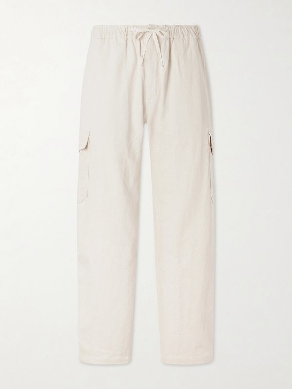 Malibu Wide-Leg Cotton Cargo Trousers Malibu Wide-Leg Cotton Cargo Trousers