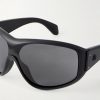 Thyra Oversized Oval-Frame Acetate Sunglasses - CU