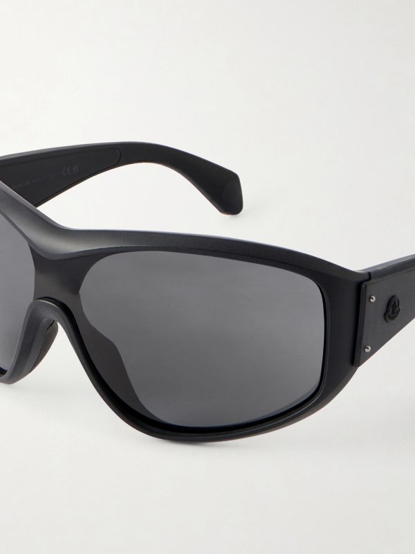Thyra Oversized Oval-Frame Acetate Sunglasses - CU