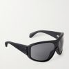 Thyra Oversized Oval-Frame Acetate Sunglasses - FR