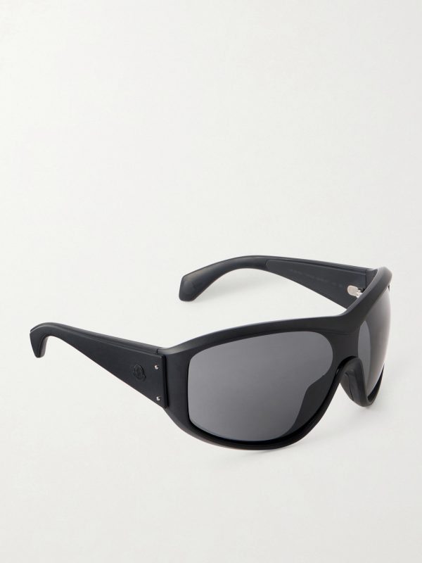 Thyra Oversized Oval-Frame Acetate Sunglasses - FR